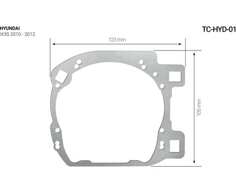Перехідна рамка для лінз Infolight TC-HYD 01 Hyundai IX35 2010-2012