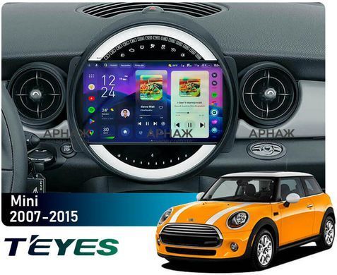 Штатна магнітола Teyes CC4 Pro 2K 12+256 Gb BMW Mini (F1) 2007-2015 9" 2k (L2)