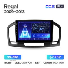 Штатна магнітола Teyes CC2 Plus 3GB+32GB 4G+WiFi Opel Insignia (2009-2013)