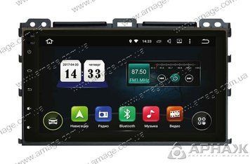 Штатная магнитола Incar AHR-1083 Toyota Prado 120