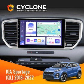 Штатная магнитола CYCLONE KIA Sportage 4 2018-2020 C9-011 4/64. DSP