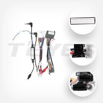 Teyes Проводка під Kia Ceed ED (1 Din) 2006-2012
