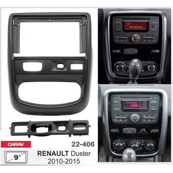 Рамка перехідна Carav 22-406 Renault Duster