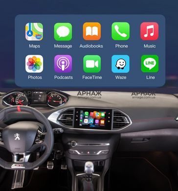 Беспроводной CarPlay и AndroidAuto для Peugeot 308 (2008-2017) SMEG&MRN System