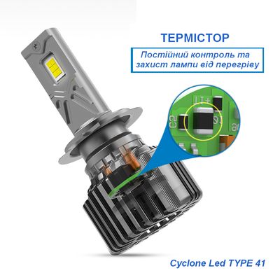 LED лампи Cyclone LED H11 5700K type 41