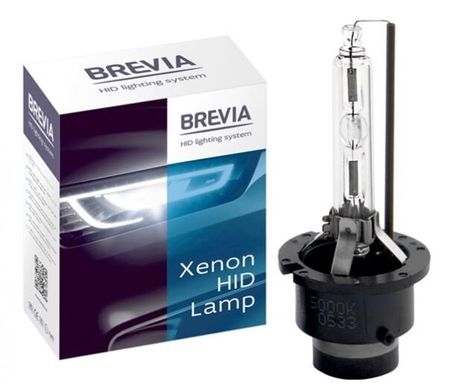 Ксеноновая лампа Brevia D4S 6000K (1 шт)