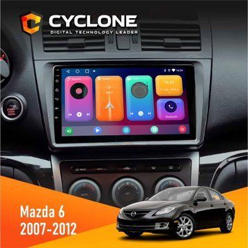 Штатная магнитола CYCLONE Mazda 6 GH 2007-2012 C9 CPL 2/32