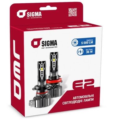 LED автолампы Sigma E2 H27