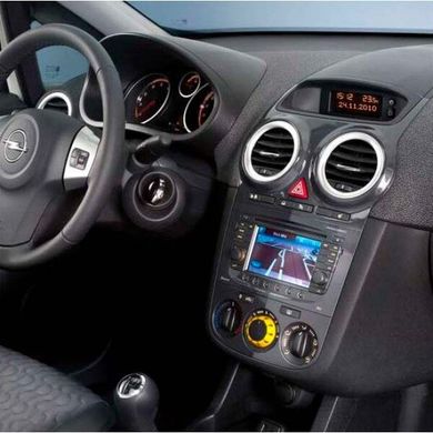 Рамка переходная ACV 381230-12 (kit) Opel Corsa (06). Zafira SW (05-) black