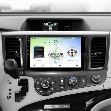 Штатная магнитола Teyes CC4L 4+64 Gb Toyota Sienna 3 XL30 2010 - 2014 9"