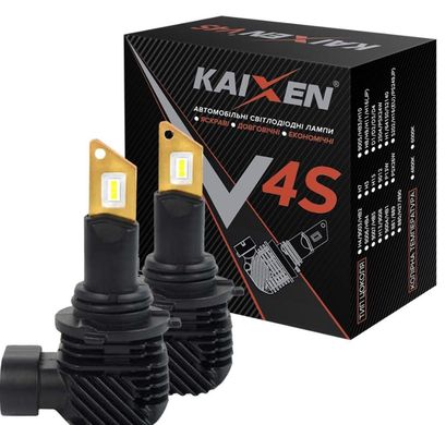 Светодиодные автолампы Kaixen V4S H10/HB3(9005) 6000K 20W
