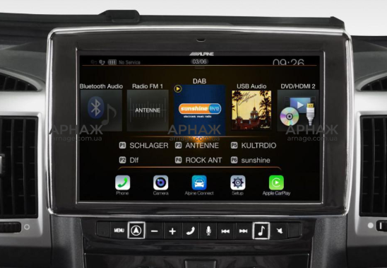 Штатная магнитола Alpine X902D-DU Fiat Ducato3. Citroen Jumper2. Peugeot Boxer2