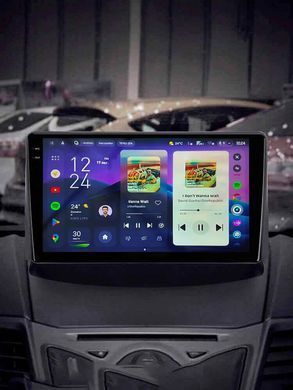 Штатная магнитола Teyes CC4 2K 6+64 Gb Ford Fiesta Mk 6 (F1) 2009-2018 (B) 9" (L1)