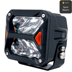 LED фара Drive-X WL SQ-114 DLX 4" SP+DRL 6L-60W OSR