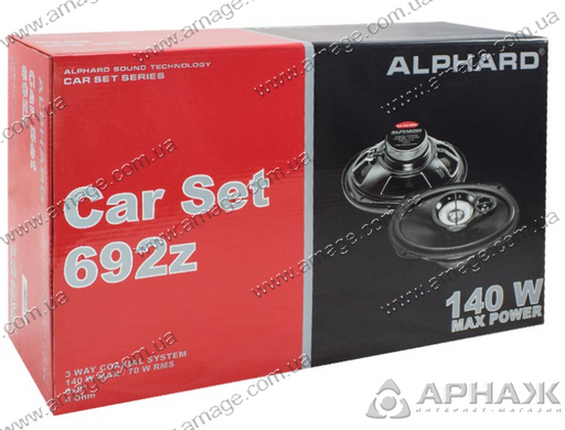 Акустика Alphard CAR SET 692 Z