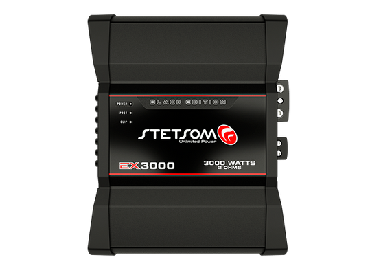 Автомобильный усилитель Stetsom EX3000 BLACK EDITION - 2OHM