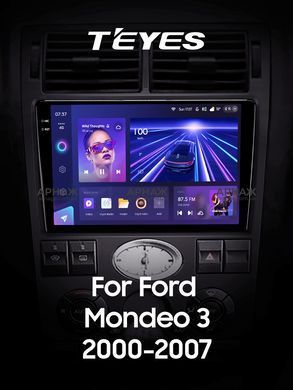 Штатная магнитола Teyes CC3 2K 4+32 Gb Ford Mondeo 3 2000-2007 (F1) 9"