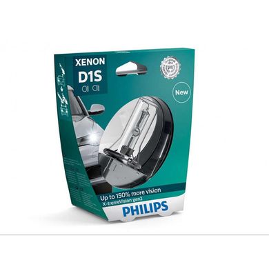 Ксеноновая лампа Philips D1S X-treme Vision 85415 XV2 S1 gen2 +150