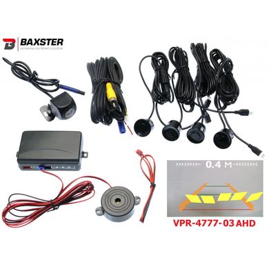 Парктроник Baxster VPR-4777-03 AHD black+камера