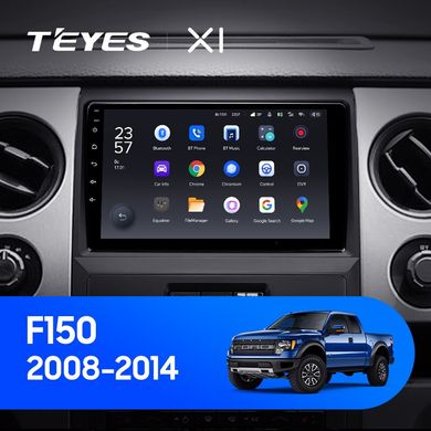 Штатна магнітола Teyes X1 2+32Gb Wi-Fi Ford F150 P415 Raptor 2008-2014 (A) 9"
