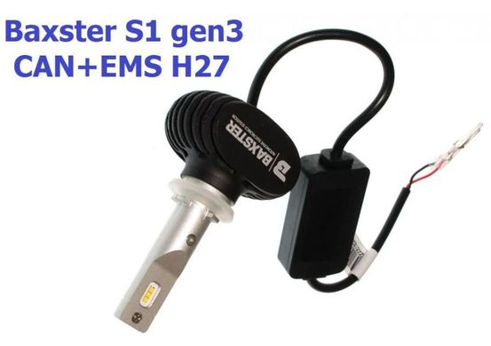 Baxster S1 gen3 H27 5000K CAN+EMS