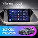 Штатная магнитола Teyes CC3 6+128 Gb 360° Hyundai Sonata DN8 (1 Din) 2019-2020 10"