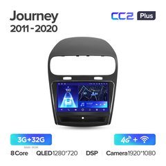 Штатная магнитола Teyes CC2L-PLUS 2+32 Gb Dodge Journey JC 2011-2020 9"