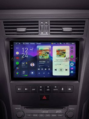 Штатная магнитола Teyes CC4 Pro 2K 12+256 Gb Lexus GS III 3 300 350 400 430 450H 460 2004-2011 9" (L3)