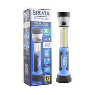 Фонар інспекційний Brevia 11330 LED 3W COB+1W LED+8LED кемпинг 300lm