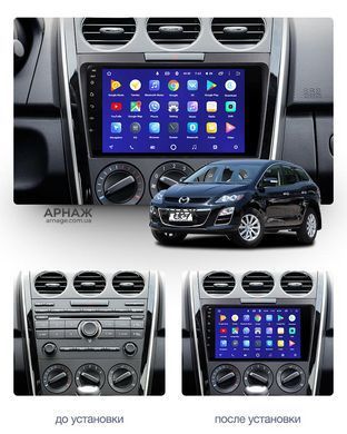 Штатная магнитола Teyes CC3 2K 6+128 Gb Mazda CX7 CX-7 CX 7 ER 2009-2012 9"