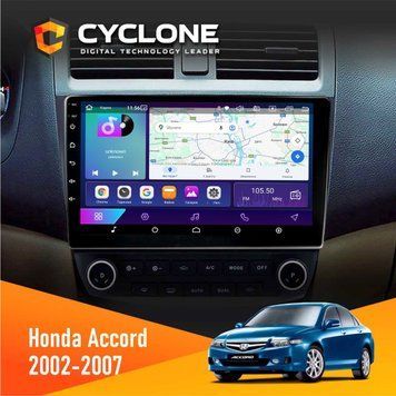 Штатна магнітола CYCLONE Honda Accord 2002-2007 C10-002 2/32. 4G. 2k