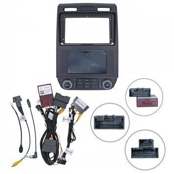 Комплект рамка+проводка QIV QBR-K 1138-XP Ford F150&nbsp;2015-2021 (K) 9"