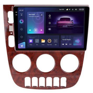 Штатная магнитола Teyes CC3 2K 4+64 Gb Mercedes Benz M-Class ML320 W163 ML320 2003-2005 LHD WOODEN 9"