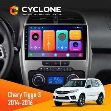 Штатная магнитола CYCLONE Chery Tiggo 3 2014-2016 C10-001 2/32