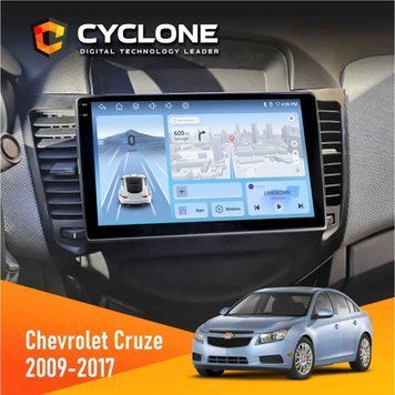 Штатна магнітола CYCLONE Chevrolet Cruze 2009-2018 C9-012 4/64 DSP 4G