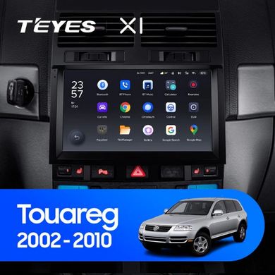 Штатная магнитола Teyes X1 2+32Gb Volkswagen Touareg GP 2002-2010 9"