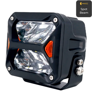 LED фара Drive-X WL SQ-112 DLX 4" SP+DRL 6L-30W OSR