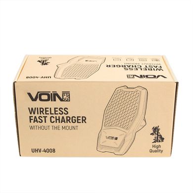 Тримач телефона VOIN UHV-4008 бездротова зарядка