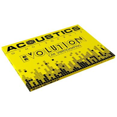 Шумоізоляція Acoustics Evolution 4мм 700х500