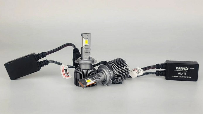 LED автолампы Drive-X AL-11 H7 5.5/3K 50W DUAL