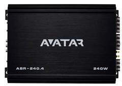 Підсилювач автомобільний Avatar ABR-240.4 BLACK