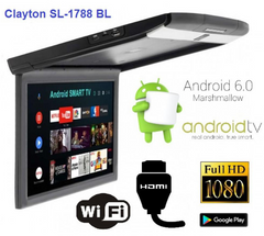 Монітор потолочний Clayton SL-1788 BL Android