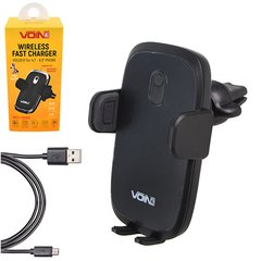 Тримач телефона Voin  WCV-7006D бездротова зарядка