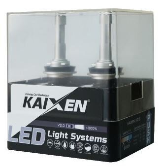 Светодиодные автолампы Kaixen V2.0 H8/H9/H11/H16(JP) 4300K 30W