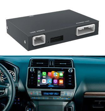 Бездротовий CarPlay та Android Auto для Toyota Land Cruiser Prado (2014 - 2019) Touch2 / Entune 2.0 System.