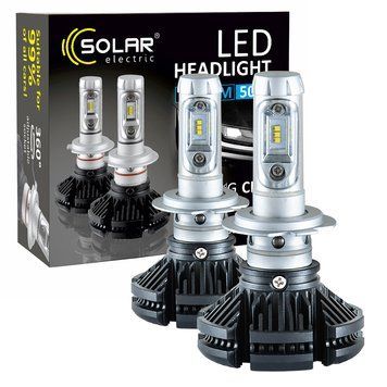 LED автолампы Solar H7 12/24V 6000Lm 50W ZES Chip