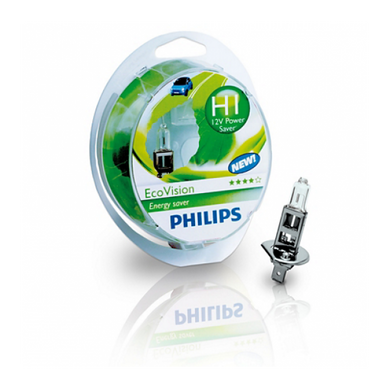 Автолампа Philips 12258ECOS2 55W 12V P14.5s H1 EcoVision