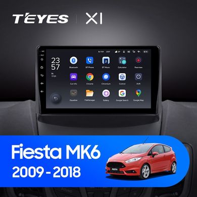 Штатная магнитола Teyes X1 2+32Gb Wi-Fi Ford Fiesta 6 Mk 6 2008-2013 9"