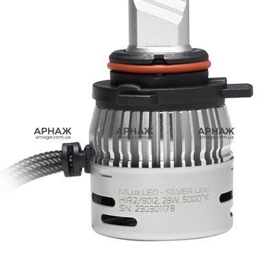 LED автолампи MLux Silver Line 9012/HIR2 28 Вт 5000