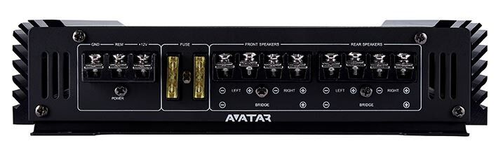 Підсилювач автомобільний Avatar ABR-240.4 BLACK